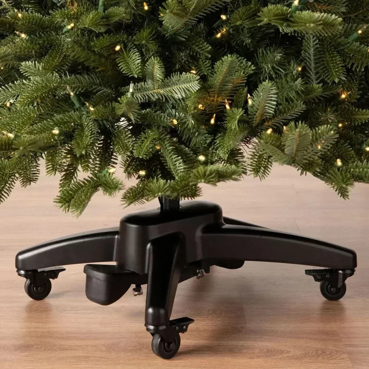 NatalGlow™ - Árvore de Natal Americana com LEDs Embutidos